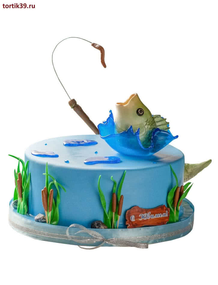 Торт «Лучшему Рыбаку»