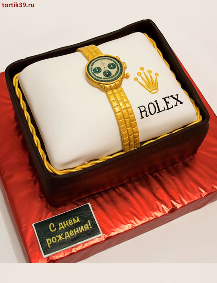 Торт «Часы Rolex»