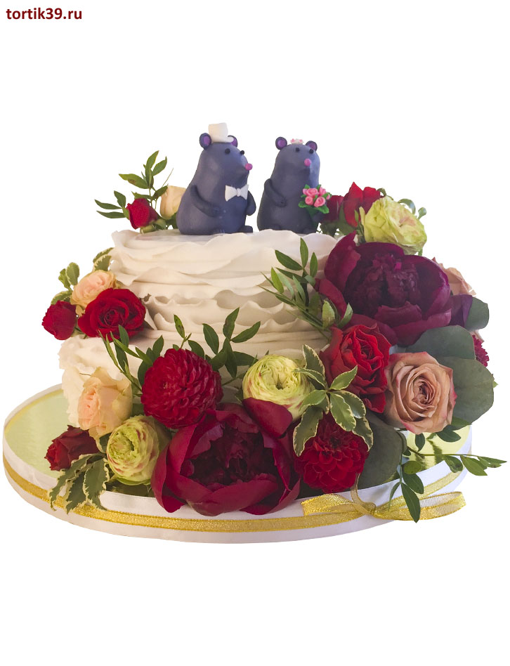 Свадебный торт «Влюбленные Мышки»