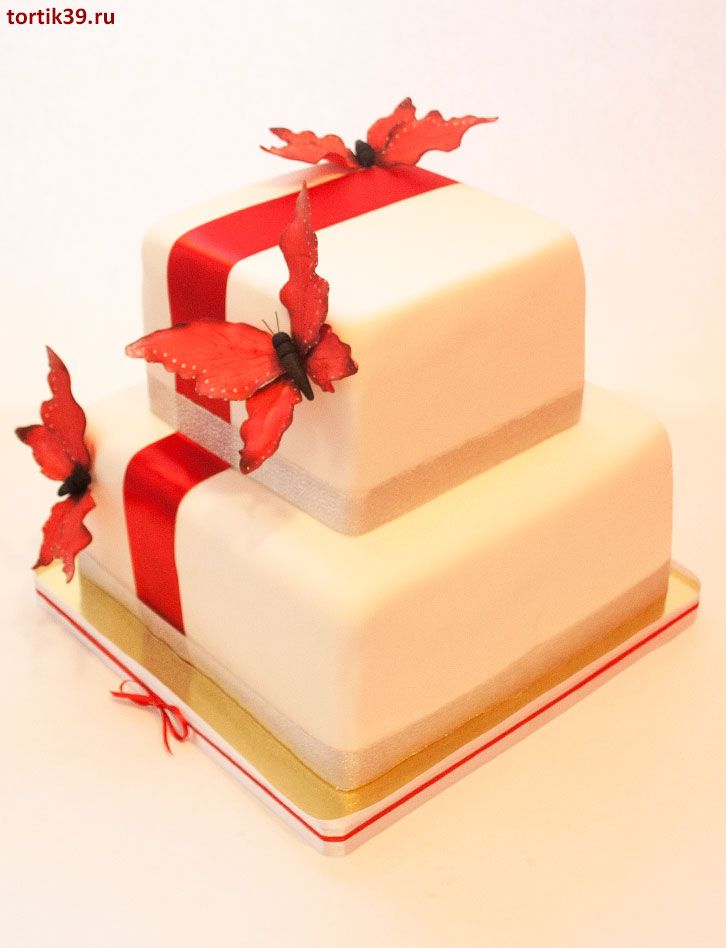Свадебный торт «Полет Бабочки»