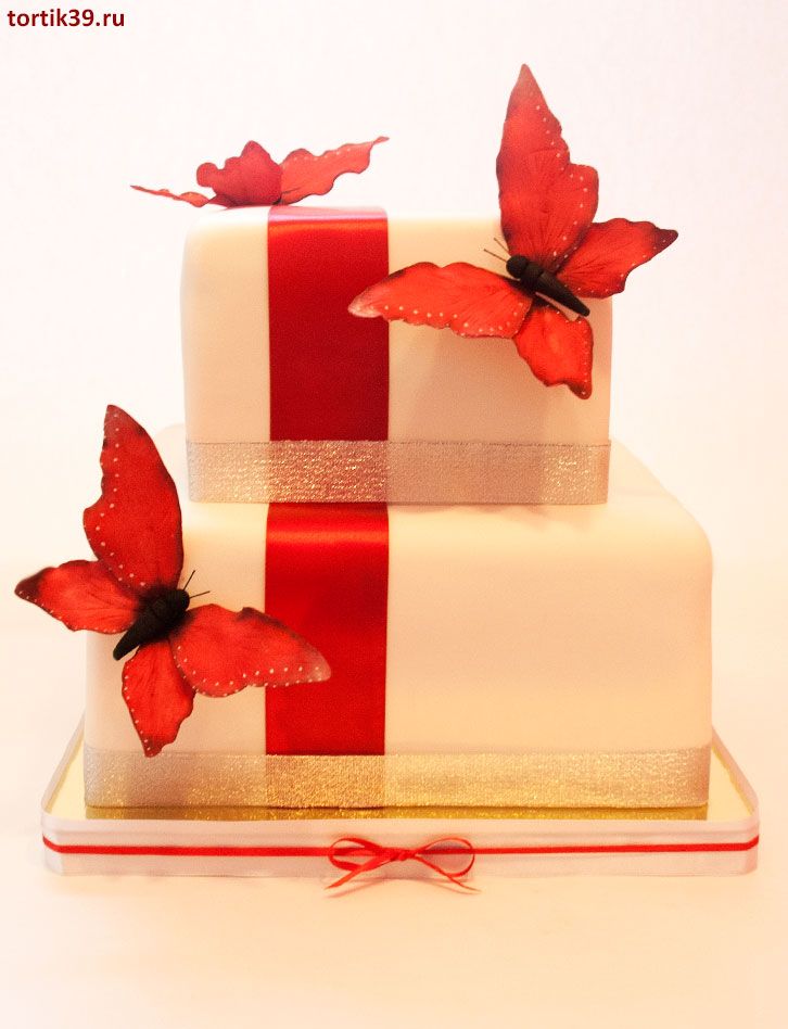 Свадебный торт «Полет Бабочки»