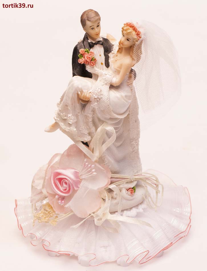 На руках любимого - Фигурка на свадебный торт