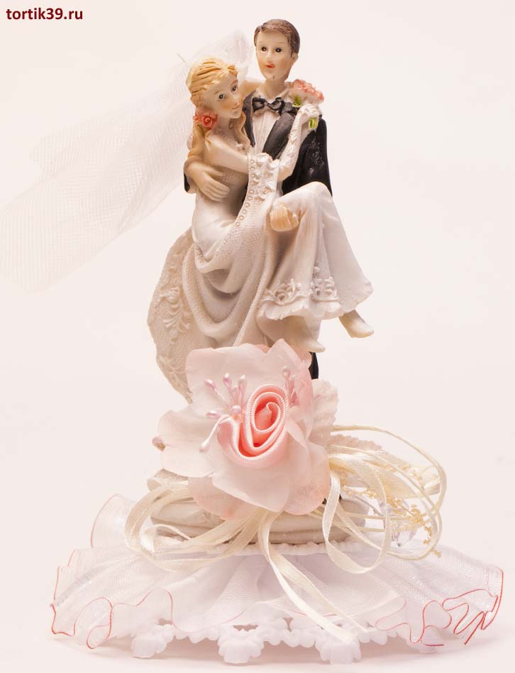 На руках любимого в рай - Фигурка на свадебный торт