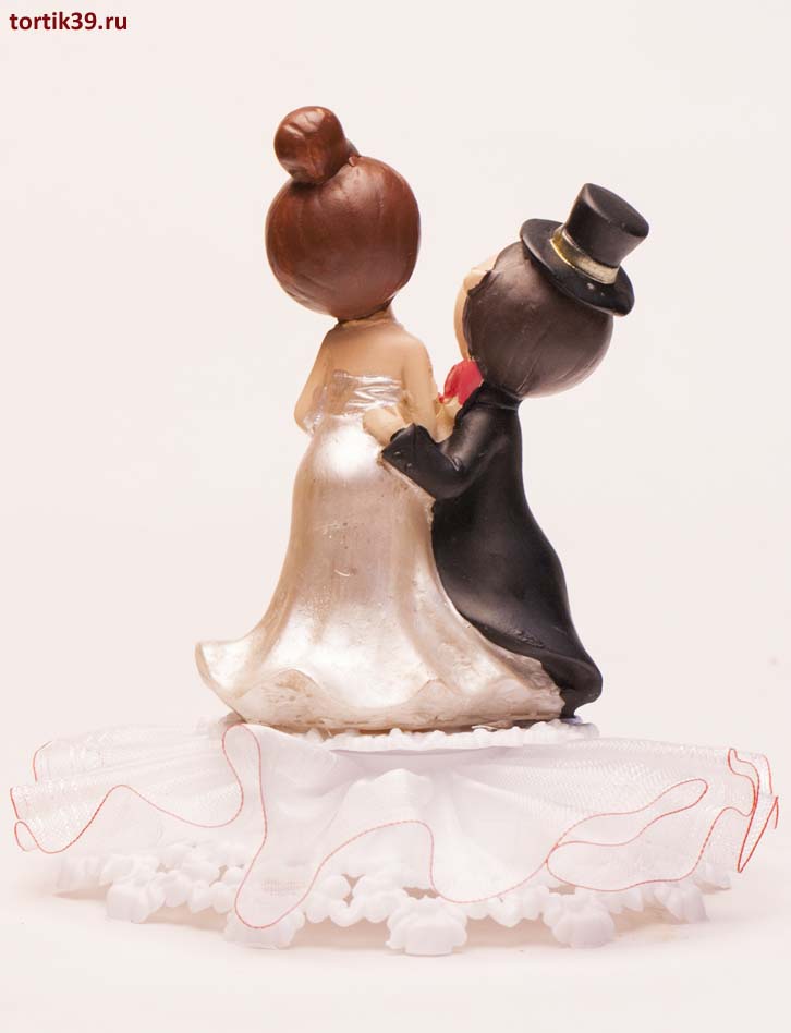 Цветы моей любви - Фигурка на свадебный торт (мультяшные герои)