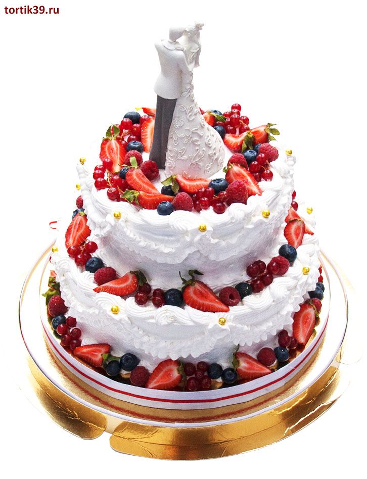 Свадебный торт «Ягодное Счастье»