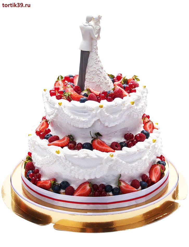 Свадебный торт «Ягодное Счастье»
