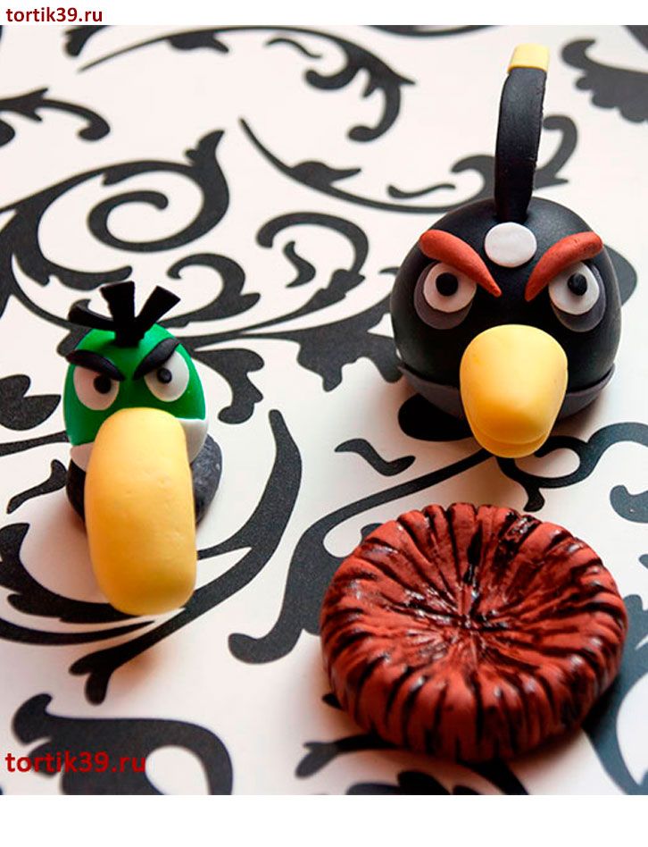 Фигурки Angry Birds украшения для торта