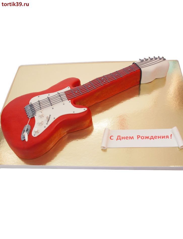 Торт «Гитара»