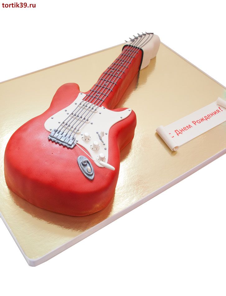 Торт «Гитара»