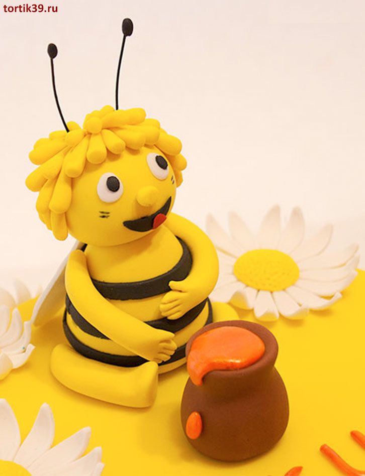 Торт «Поздравление Пчелки Майи»