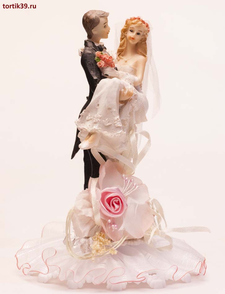 На руках любимого - Фигурка на свадебный торт