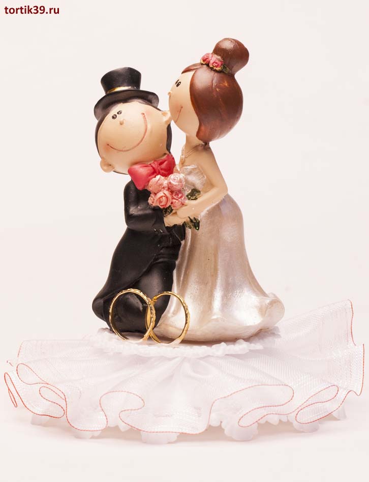 Цветы моей любви - Фигурка на свадебный торт (мультяшные герои)